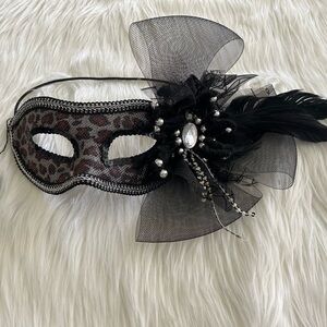 Pier 1 Imports Masquerade Mark with jewels and feathers